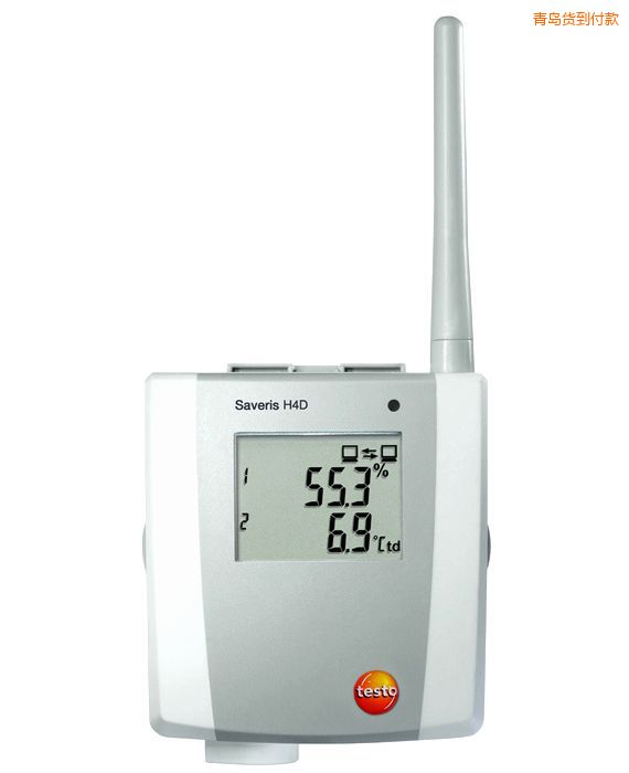 青島testo Saveris H4 D 雙通道溫度/濕度探頭